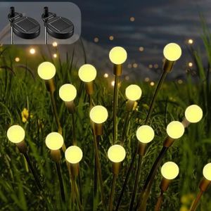 GUIRLANDE D'EXTÉRIEUR Guirlande lumineuse solaire Firefly pour jardin ex