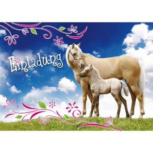 Carte Invitation Anniversaire Cheval Achat Vente Pas Cher