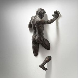 Statuette En Résine Homme Nu 11 Cm