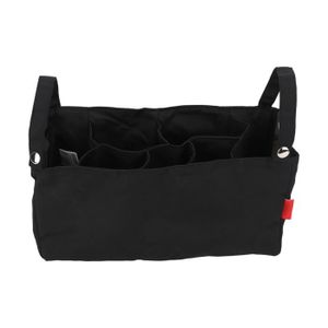 SAC À LANGER Drfeify sac de poussette pour bébé Sac de rangement pour poussette de bébé, grande capacité, puericulture siege Noir