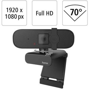WEBCAM Hama Webcam C-400 Pro Webcam pour télétravail et g