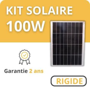 Kit solaire pour camping-car 12 Volts (250Wh/jour)