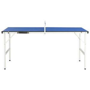 TABLE TENNIS DE TABLE FOR Table de ping-pong avec filet 152x76x66 cm Bleu - Qqmora - DRG86497