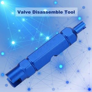 NO FLATS - obus de remplacement valve silver PRESTA + cle 