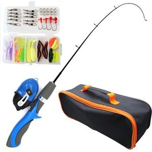 Combo Canne à Pêche Télescopique Pour Enfant – Débutant – Canne + Moulinet (32 à 120 Cm)
