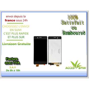 Écran LCD Complet + Vitre Tactile Pour SONY Xperia X F5121/F5122 - Noir - Neuf