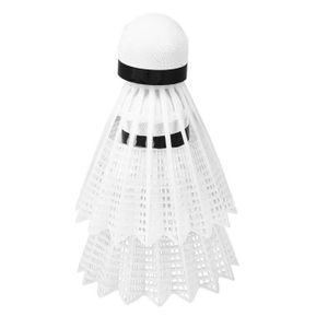 VOLANT DE BADMINTON 6pcs boules de badminton blanches volants accessoires de formation de balle de sport de plein air HB043 neuf