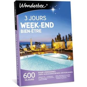COFFRET SÉJOUR Wonderbox - Coffret cadeau en couple - 3 jours wee