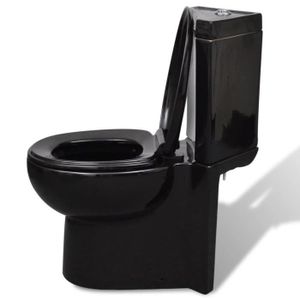 WC - TOILETTES RUU WC Cuvette céramique Noir 37 x 68 x 79 cm Toilettes 9424142959353