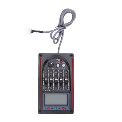 Micro Guitare 5 Bandes Avec Écran LCD - Préampli Égaliseur Pour Amélioration Sonore Facile