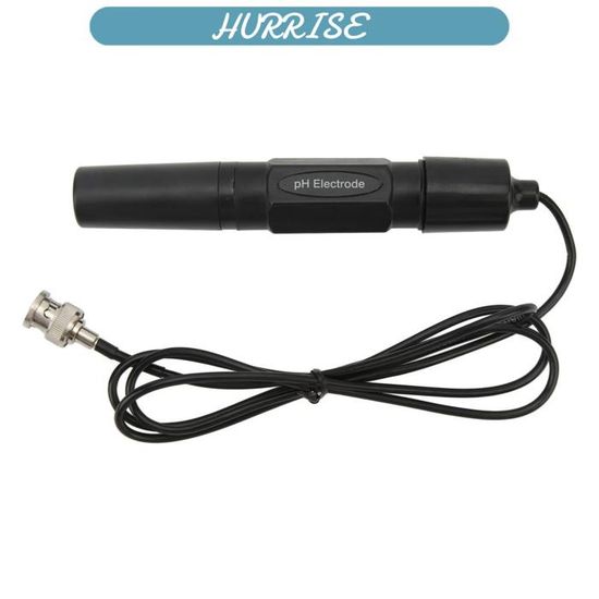 Sonde d'Électrode de Remplacement, Contrôleur de PH, Connecteur BNC, Capteur avec Poudre de Planche, 120cm, pour Laboratoire Hydroponique d'Aquarium 1420 Sonde d'Électrode de Remplacement, Contrôleur de PH, Connecteur BNC, Capteur avec Poudre de Planche, 120cm, pour Laboratoire Hydroponique d'Aquarium 1420