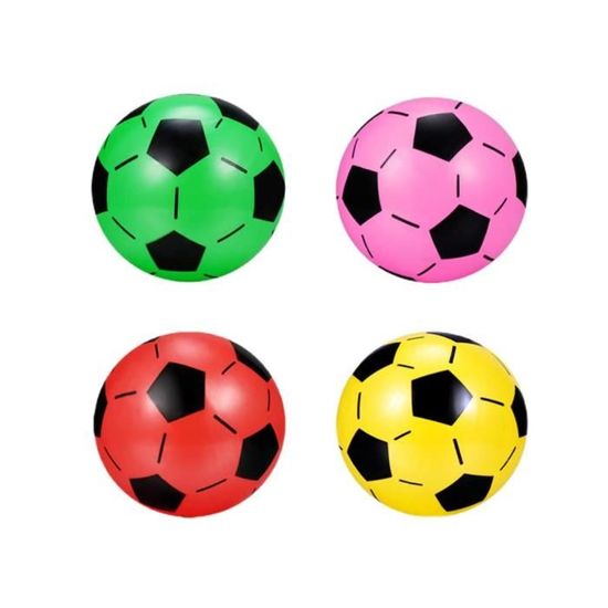 Ballons de foot en plastique - Jeux de Fête