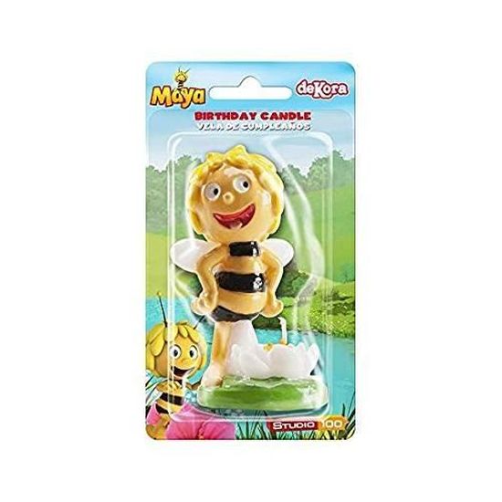 Bougie Maya L Abeille 3d Decoration Gateau Anniversaire 271 Cdiscount Maison