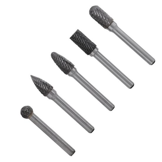 Kit D'embouts Foredom HK5 – 5 Fraises Carbure Tige 1/8'' Pour Outillage