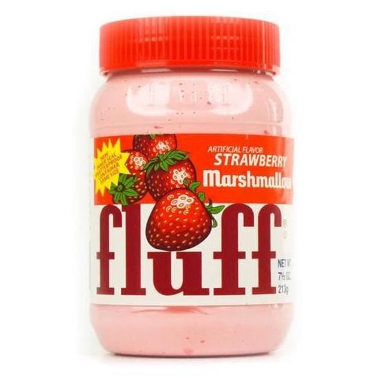 Fluff Fraise Pâte à Tartiner Chamallow Produit Américain ...