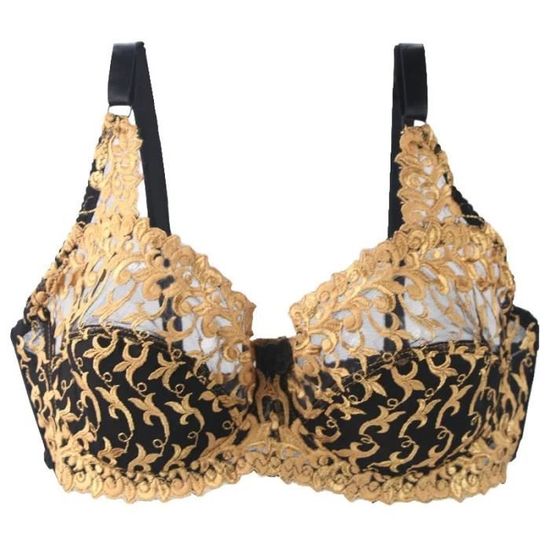 Soutien-gorge Push-up Satin Dentelle ZUKULIFE - Sans Armatures, Rembourré | Ensemble Lingerie Fine - 9