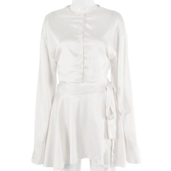 Robe Crayon GRACE KARIN Manches Lanterne - Taille Marquée - Soirée Cocktail Élégante - Polyester/Élasthanne
