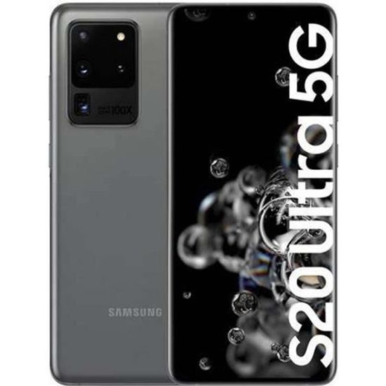 SAMSUNG Galaxy S20 Ultra 5G 128Go - Gris - Smartphone
