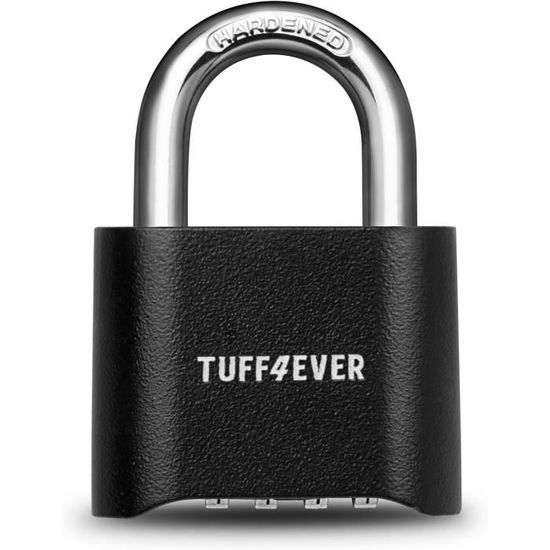 Cadenas à Code 4 Chiffres - Laiton - Étanche - Pour Casier, Valise, Portail