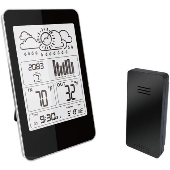 Petite Station Météo Moderne WS9138 – Prévisions, Température, Humidité
