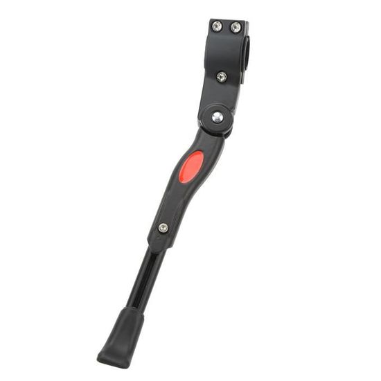 Béquille Vtt 22-26 Pouces Béquille De Vélo - Black - Réglable - Alliage D'aluminium - Support Latéral - Antidérapant Velo 12 Pouces