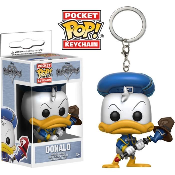 Porte-clé Funko Pocket Pop! Disney - Kingdom Hearts : Donald Donald -  Cdiscount Bagagerie - Maroquinerie
