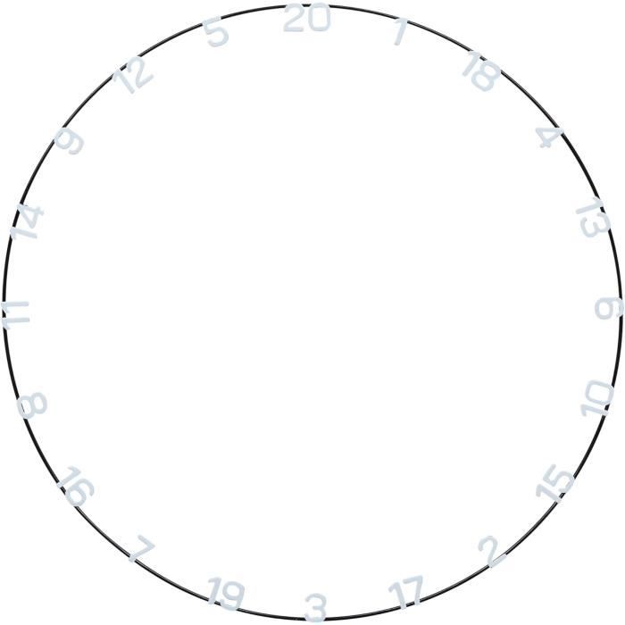 Unicorn Cible de fléchettes numérotées | Eclipse Ultra Visible | Métal | Clarté et Mise au Point ultimes | Chiffres Blancs horizontaux Unicorn Cible de fléchettes numérotées | Eclipse Ultra Visible | Métal | Clarté et Mise au Point ultimes | Chiffres Blancs horizontaux