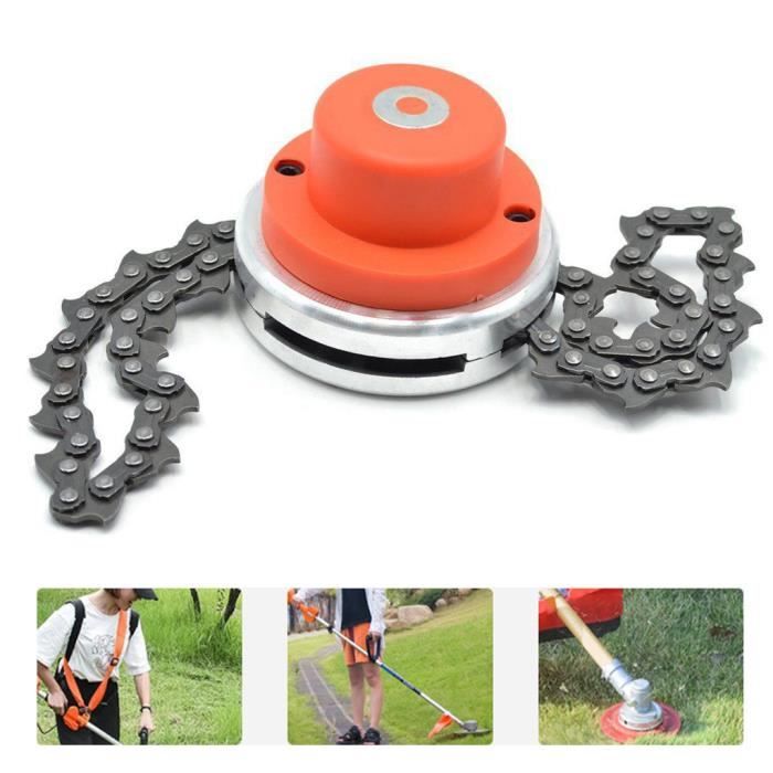 Multi-fonction durable chaîne en acier inoxydable Herbe Rouge Tondeuse