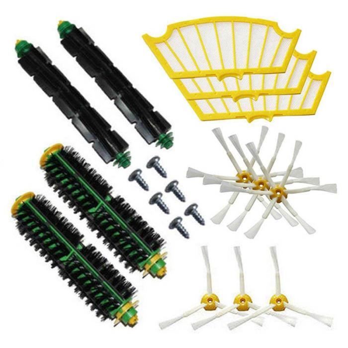 Kit de remplacement pour iRobot Roomba série 500 Kit pour 500 520 530 531 532 537 540 560 570 580 581