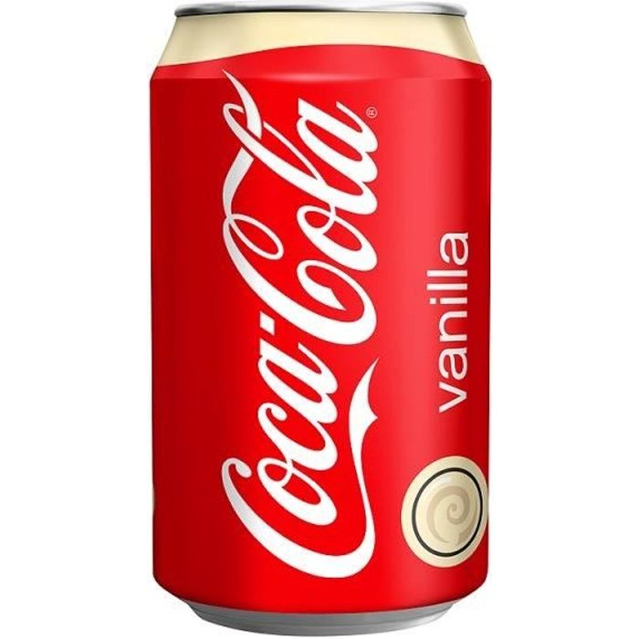 330ml Vanille Coca-Cola (Pack de 24 x 330ml)
