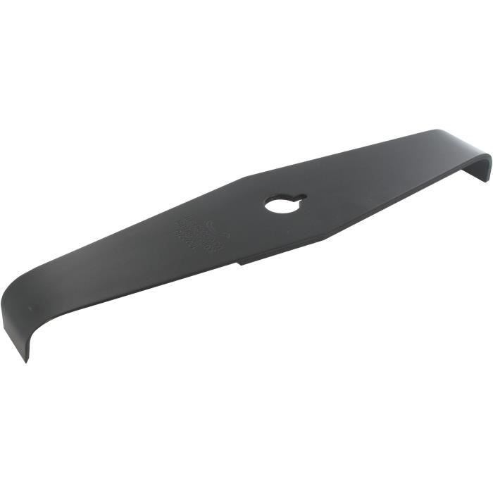 JARDIN PRATIQUE Lame 2 dents spéciale ronces - Adaptable pour débroussailleuse - Coupe de 320 mm - Alésage 20 mm - Épaisseur 4 mm