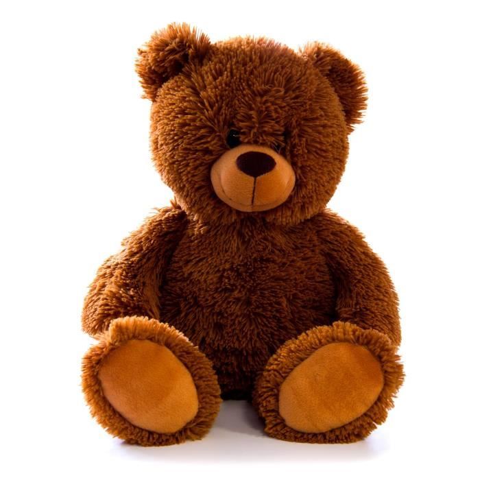 Ourson en peluche 50 cm Marron