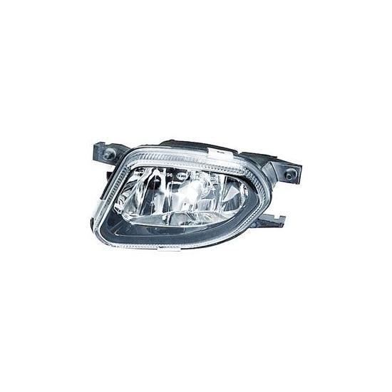 Feu antibrouillard avant gauche MERCEDES SPRINTER II (W906) 2006-2010, H11, chromé, pare chocs avant.