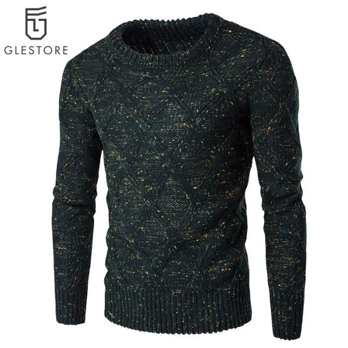 Vêtements homme pull pull-over pour vert