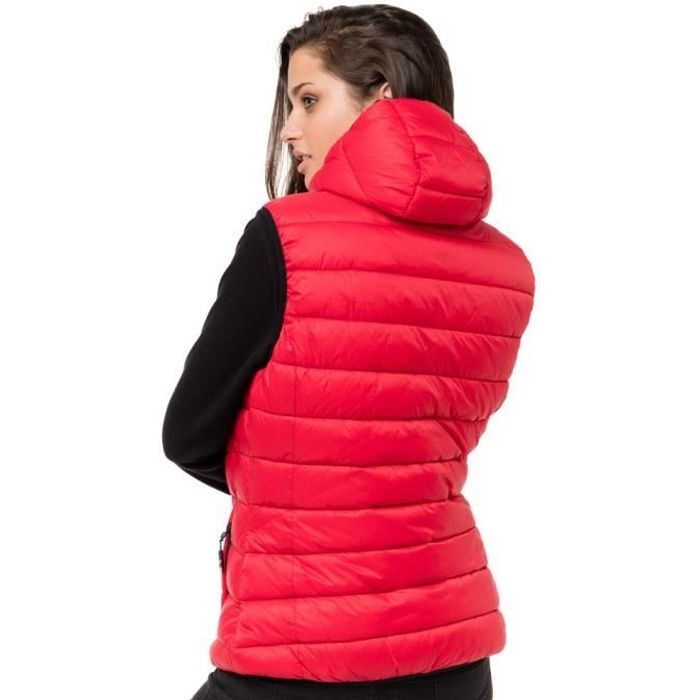 GEOGRAPHICAL NORWAY Doudoune sans manches VENUS Rouge - Femme