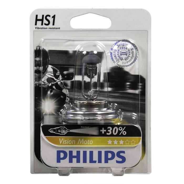 PHILIPS Ampoule halogène Moto Vision HS1 - 12V - 35W