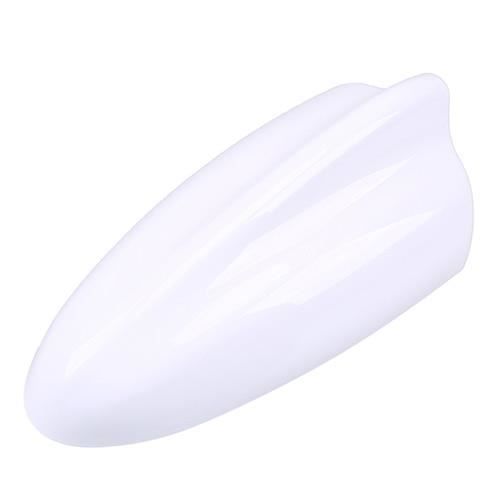 White -POSSBAY – antenne en aileron de requin pour voiture,Radio à Signal plus fort,AM-FM,décoration de toit,pour BMW,Opel,VW,