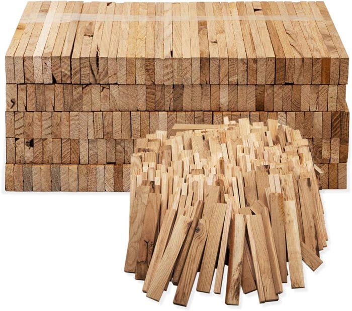 Bois D'allumage En Chêne 10kg - Séché Au Four (<8% Humidité), Pour Cheminée, Barbecue, Feu De Camp - 6