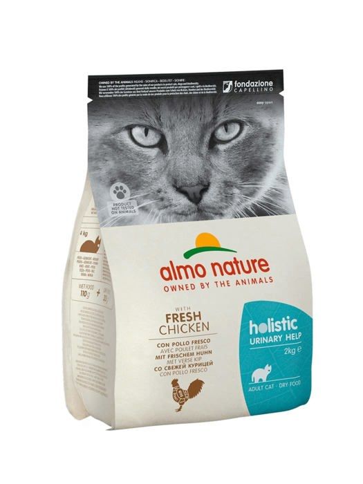 Almo Nature Holistic Urinary Help - Croquettes pour chat adulte 2 kg