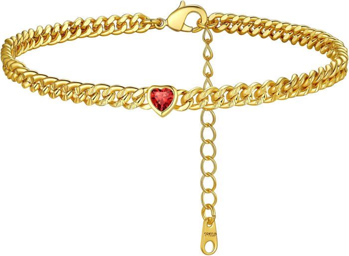 PROSTEEL Chaîne Bracelet Homme Gourmette Maille Figaro 1 3 Bijoux En