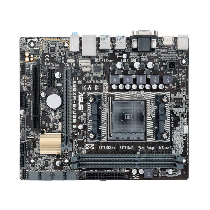 Carte mère ASUS A88XM-E/USB 3.1 AMD A88X Socket FM2/FM2+ 2xDDR3 32GB Micro ATX - Asus