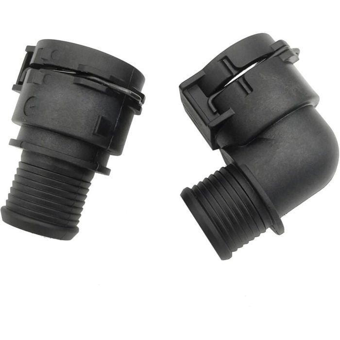 Connecteur De Tuyau Chauffage Diesel Voiture 90mm Vers 75mm - Adaptateur Sortie D'Air Plat Pour Eberspacher/Webasto