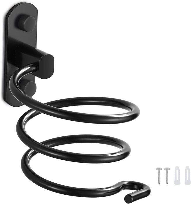 Support De Sèche-cheveux Sans Perçage - 1 Support En