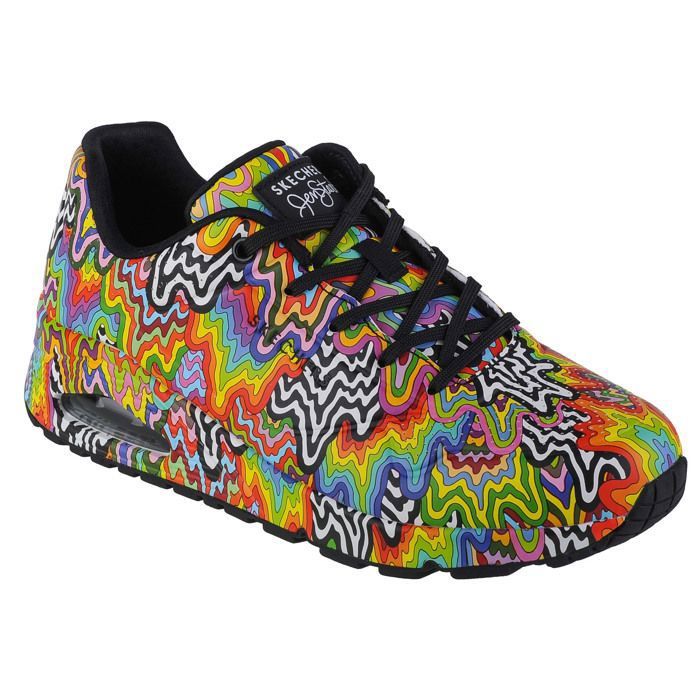 Skechers Baskets Femme - Multicolore - Skechers Uno - Infinite Drip