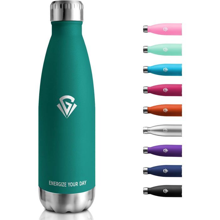 Gourde Isotherme Inox 800ml – Bouteille Sport Bleue – Sans BPA – Étanche