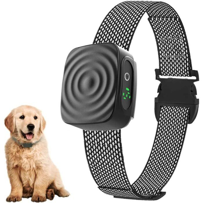 Comparer les prix de Collier Anti Aboiement Chien Rechargeable - Collier Dressage pour ChiotsPetitMoyen Chiens Dtection Intelligente des Odipie