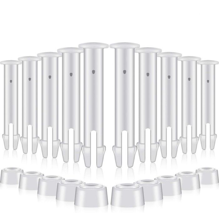 Lot de 12 goupilles de joint de piscine en plastique et joints en