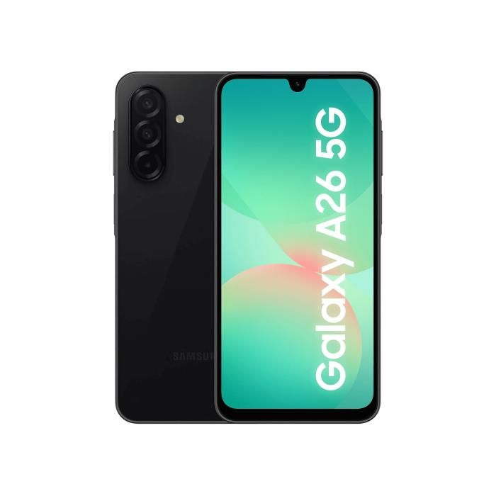 Samsung Galaxy A26 128GB 6GB Black+ protector SAFE