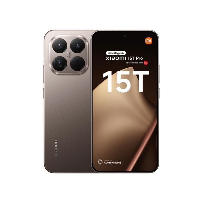 Xiaomi 15T Pro 5G 12GB Dorado Mocha Gold Dual SIM - vue 2