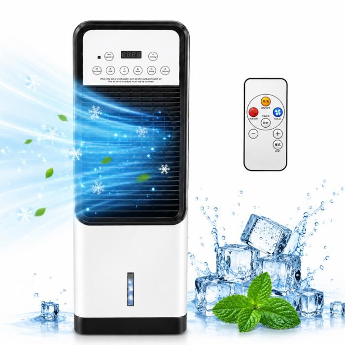 Rafraîchisseur dair 4-en-1 - SANS MARQUE - Portable - Télécommande